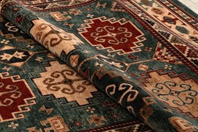 Koberec KASHQAI 4306 400 zelený / béžový