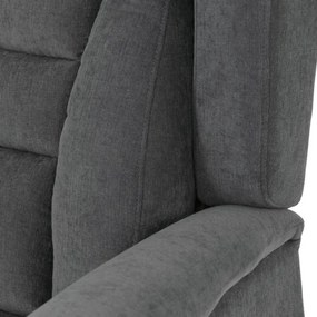 Polohovacie kreslo sivé, elektrické TV-7072 GREY2