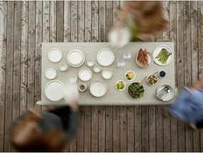 Krémovobiely porcelánový tanier ø 24 cm Eau – Zone