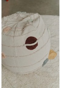 Krémovobiely detský sedací vak Solar System – Lorena Canals