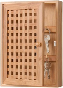 Skrinka na kľúče, vešiak na kľúče, bambus KEYS