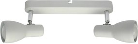 CLX Nástenné / stropné bodové osvetlenie PANDULF, 2xE14, 40W, biele