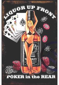 Ceduľa Liquor Up Front Poker in the REAL