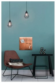 Magnetická tabuľa Styler Grey Copper, 30 × 30 cm