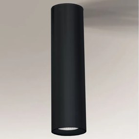 Shilo 1172 - Stropné svietidlo KOBE 1xGU10/15W/230V čierna