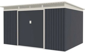 Záhradný domček G21 GRAH 915 - 340 x 269 cm, antracitový
