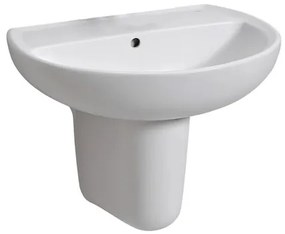 Umývadlo Kolo Rekord 60x45,5 cm bez otvoru pre batériu K91060000, 1 ks