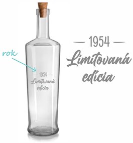 Pieskovaná fľaša Olea Piede Limitovaná edícia 0,7 l