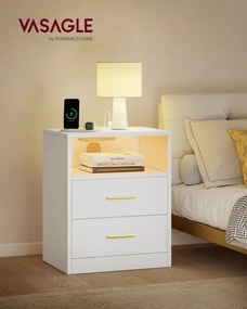 Set dvoch nočných stolíkov CUSTOS LET829WB01 (2 ks)