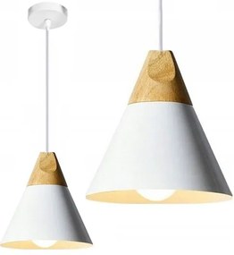 Dekorstudio Retro stropná lampa Loft Scandi A biela