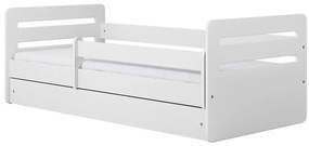 Detská posteľ Tomi+Sz+M Biely 80x140