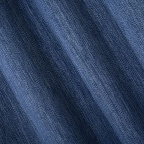 Zatemňovací záves na krúžkoch ROSSIE modrej farby 135x250 cm