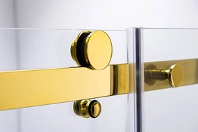 BPS-koupelny Obdĺžnikový sprchový kút HYD-OK203C 120x80 zlatý/transparent - bez vaničky