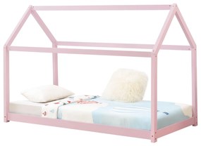 Detská posteľ Carlotta 90 x 200 cm - ružová