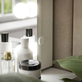 KOZMETICKÉ ZRKADLO VALENTINA ELITE BIELE 80 x 65 cm