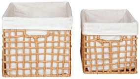 Košíky v súprave 2 ks 25x35x22 cm Bustelo – House Nordic