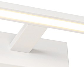 Nástenná lampa biela 62 cm vrátane LED IP44 - Jerre