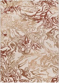 Béžový/v terakotovej farbe koberec 80x150 cm Astra – Universal