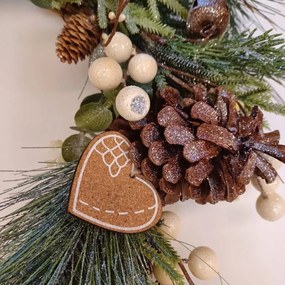 DECOLED Sada ozdôb, 30 x 13 x 1 cm, drevené