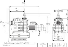 Planet Pool Čerpadlo na pieskovú filtráciu Aqua Plus 11
