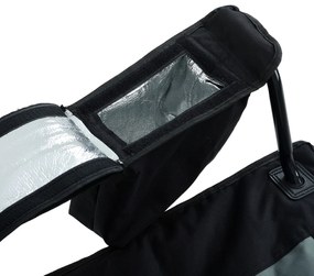 Kempingová židle FOTYN černo-šedá