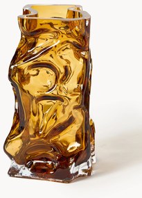 Ručne fúkaná váza Ice, V 25 cm