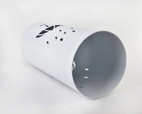 Stojan na deštníky LORSO 24 cm bílý