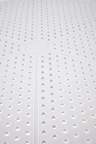 Záhradný stôl Caviar (biela) (pre 2 osoby). Vlastná spoľahlivá doprava až k Vám domov. 1092374