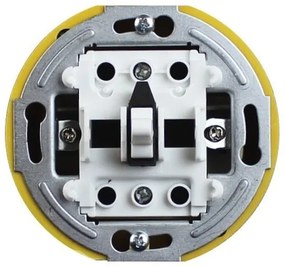 Elhard Vypínač Retro Klasik jednopólový č.1, biely KL1201W