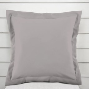 Biante Dekoračná obliečka na vankúš s lemom Rongo RG-101 Svetlo sivá 60 x 60 cm
