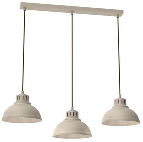 Luster na lanku SVEN 3xE27/15W/230V béžová