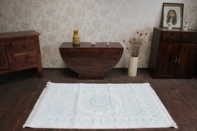 Kusový koberec AKRYLOVÝ MIRADA 5409 modrý (Mavi) Fringe