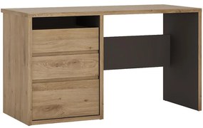 Písací stôl 3s Shetland Typ 80 Dub Shetland/Sivá