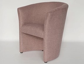 Kreslo Boston, staroružová látka