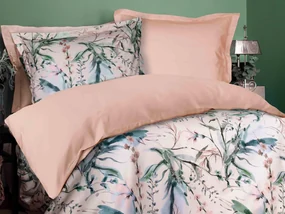 SATENOVÉ POSTEĽNÉ OBLIEČKY LUXURY PREMIUM COLEUS 160X200 CM, 2KS 70X80 CM VZOROVANÉ