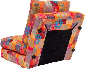 Rozkládací futonové křeslo Taida vícebarevné