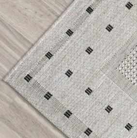 Koberec Floorlux 20329 Silver Black