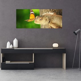 Obraz - Jašter (120x50 cm)