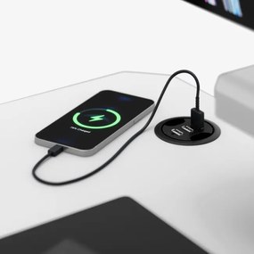 Herný stôl Mark Adler Leader 5.1 biely