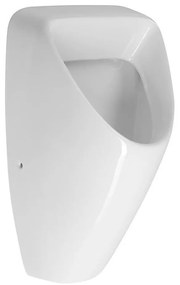 Bruckner - pisoár SCHWARN, zadný prívod a zadný odtok, so zabudovaným splachovaním, 6 V DC, biela