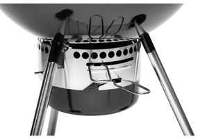 Fieldmann - Gril na drevené uhlie čierna/chróm