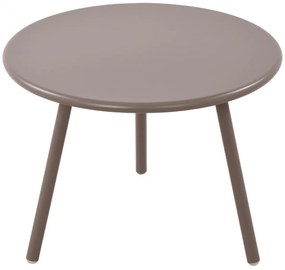 Konferenčný stolík Minot - v45 x Ø60 cm - Taupe