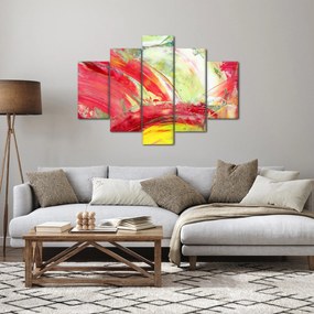 Obraz abstrakcie - maľba (150x105 cm)