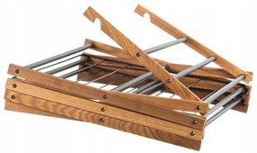 Erga Aurora Plus, vešiak na sušenie bielizne 69x49,5x97 cm na postavenie, hnedá-čierna, ERG-SEP-1265SUAURPLUD