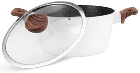 Biela 15 kusová sada hrncov