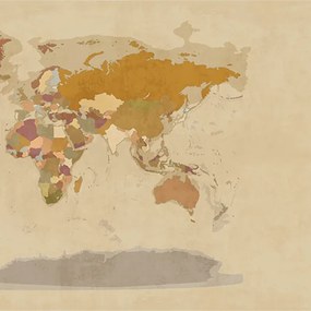 VLADILA  Vintage Map - tapeta