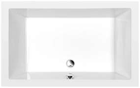 Polysan, DEEP hlboká sprchová vanička obdĺžnik 120x75x26cm, biela, 71564