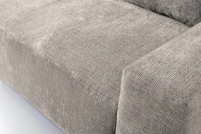 Rozkladacia pohovka Anafi, šedo-béžová látka