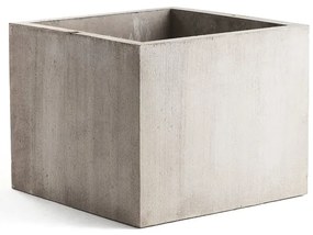Betónový kvetináč, 1000x1000 mm, šedý