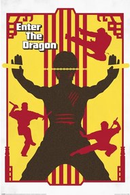 Plagát, Obraz - Bruce Lee - Enter the Dragon